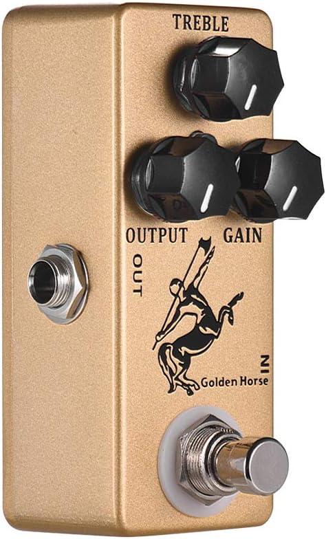 Mosky GOLDEN HORSE - Overdrive-Pedal basierend auf Klon Centaur, Gold