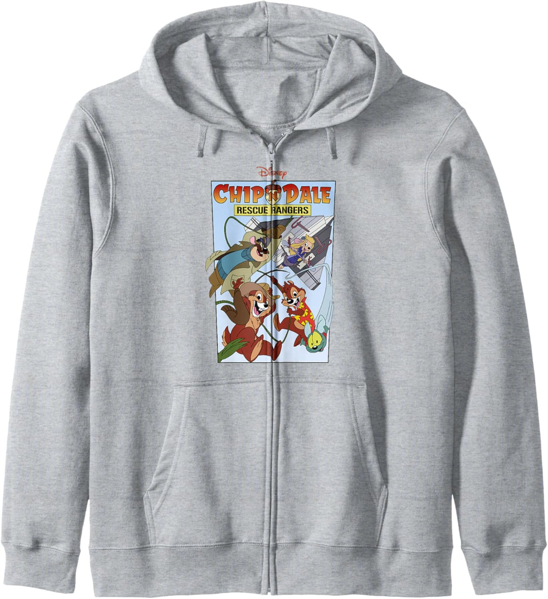Disney Chip 'N Dale Rescue Rangers Group Shot Poster Kapuzenjacke