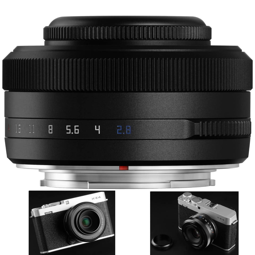 TTArtisan AF 27mm F2.8 XF Objektiv für Fuji X Mount Kameras X-A1 X-A10 X-M1 X-T1 X-T10 X-T100 X-PR01