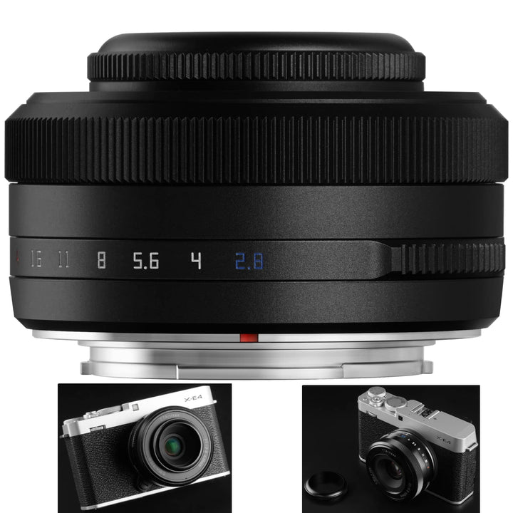 TTArtisan AF 27mm F2.8 XF Objektiv für Fuji X Mount Kameras X-A1 X-A10 X-M1 X-T1 X-T10 X-T100 X-PR01