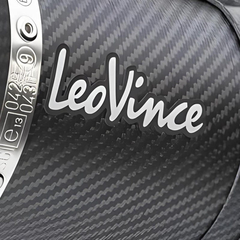 Endschalldämpfer/Auspuffanlage LeoVince SLIP-ON SBK LV ONE EVO, Carbon, mit Zulassung für Kawasaki N