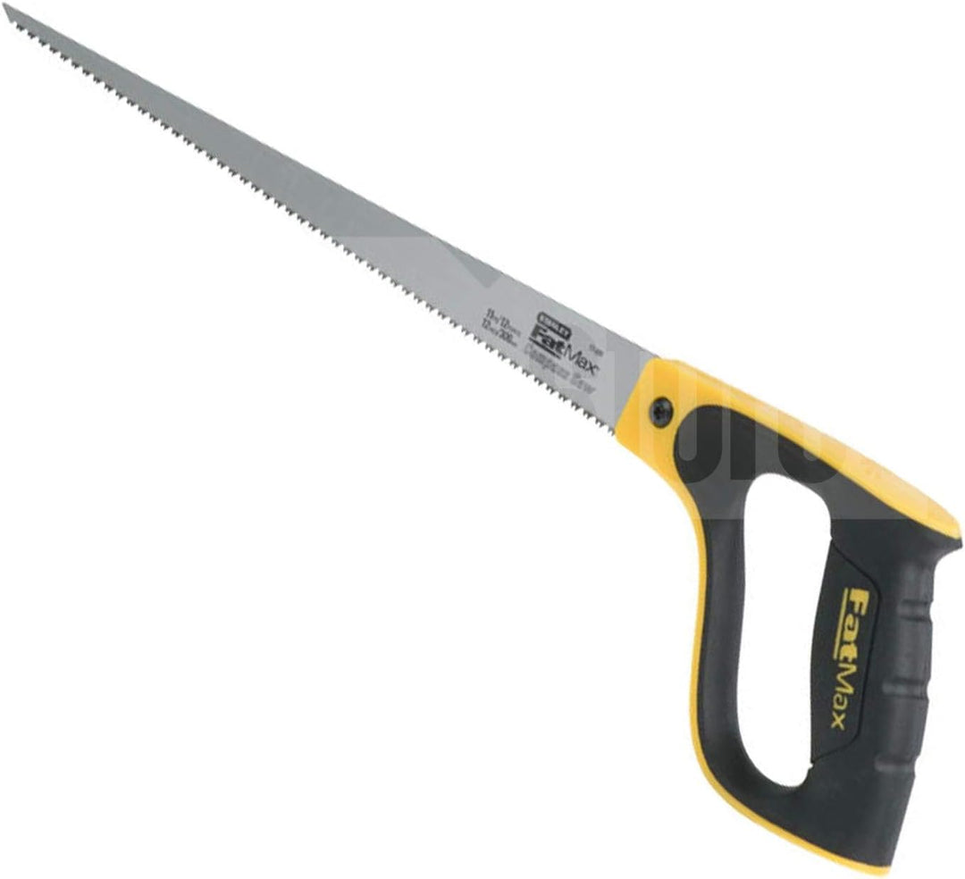 Stanley FatMax Stichsäge, Kompasssäge, 0,7mm dickes Sägeblatt, 9 Zähne/Inch, 300mm Länge, ABS Kunsts