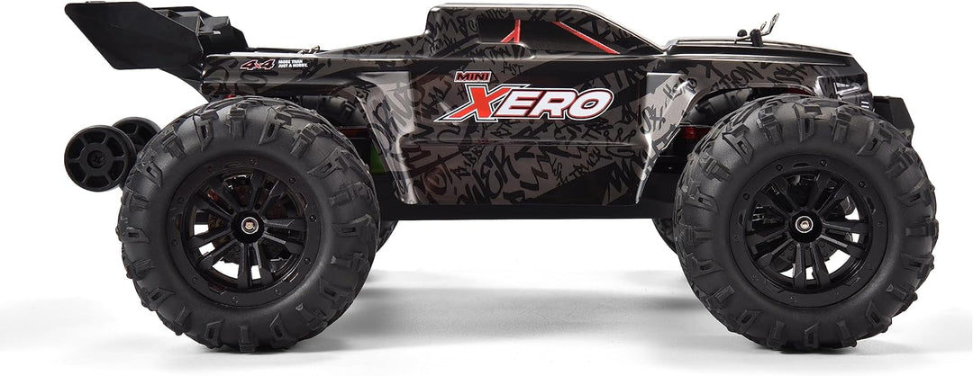 MODSTER Mini Xero Elektro Brushless Monster Truck 4WD 1:16 RTR, Schwarz