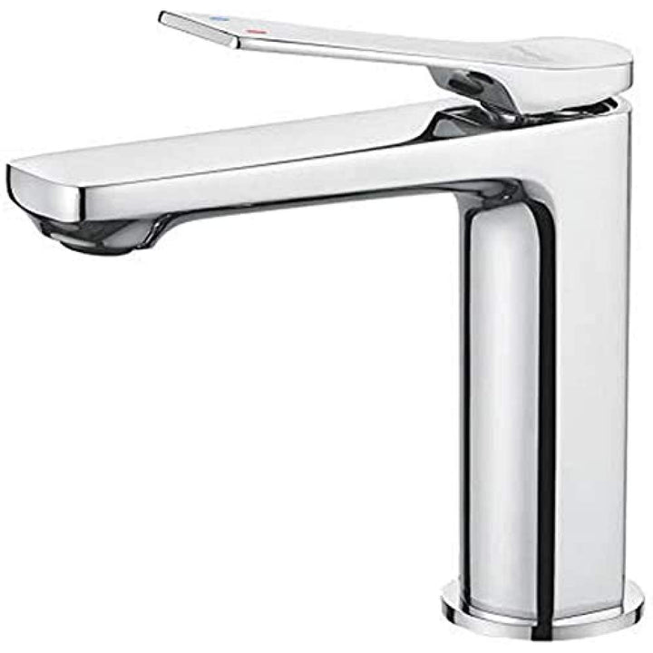 Ibergrif Praga - Einhand Bad Wasserhahn, Waschtischarmatur, Waschtischmischer, Chrom, Silber Silber