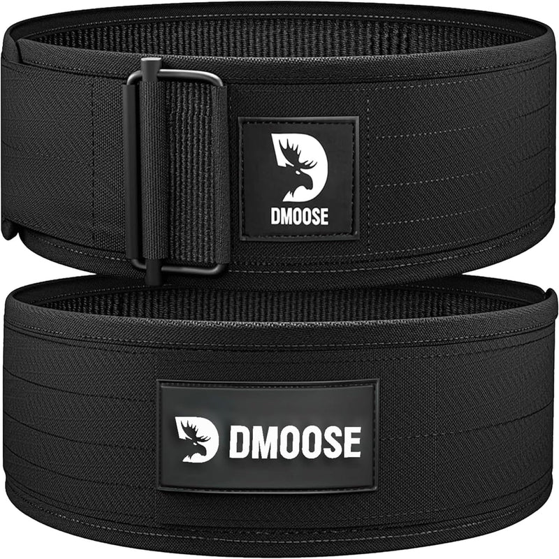 Dmoose Gewichthebergürtel, 4" Autolock Nylon Gürtel, Functional Training Bodybuilding Fitness Gürtel