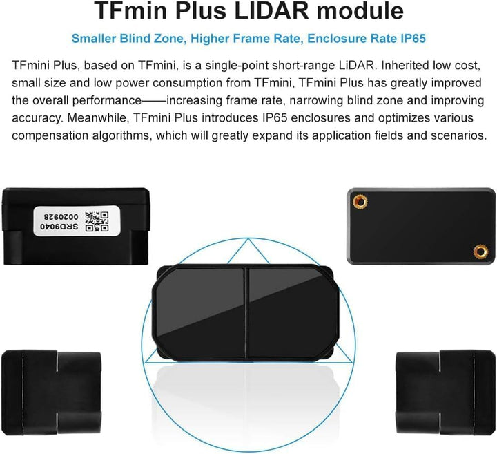TFmini Plus Lidar Sensor 12m Messbereich Entfernung Einpunkt-Finder Modul kompatibel mit Pixhawk und