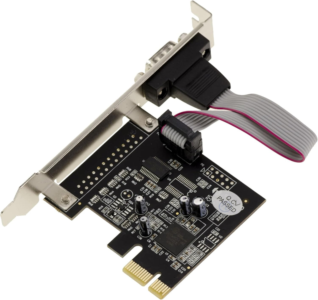 KALEA-INFORMATIQUE PCIe 1 Port COM serielle RS232 Karte mit DB9-Stecker Oxford OXPCIe952 Chipsatz