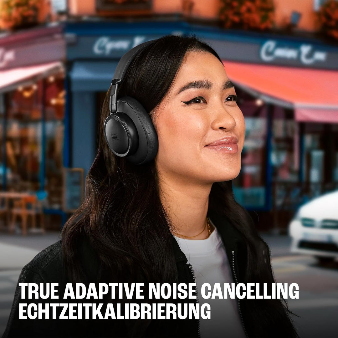 JBL Live 780NC Kabellose Over‑Ear‑Kopfhörer mit Noise Cancelling, Grün | Bluetooth 6.0, Personalisie