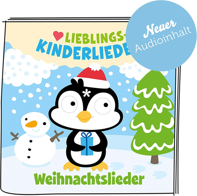 tonies Hörfiguren für Toniebox, Lieblings-Kinderlieder – Weihnachtslieder, Kinderlieder ab 3 Jahren,