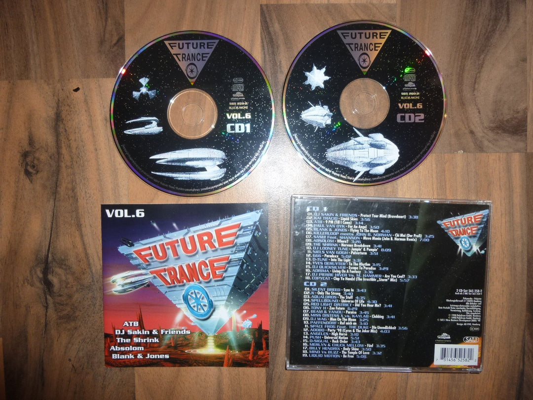 Future Trance 6, Audio-CD