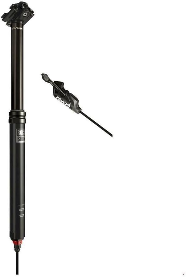 Rockshox Unisex – Erwachsene Reverb Stealth Sattelstütze, schwarz, 125mm