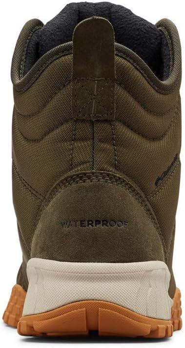 Columbia Fairbanks WP Omni-Heat wasserdichte Schneestiefel für Herren 40 EU Nori Canyon Gold, 40 EU