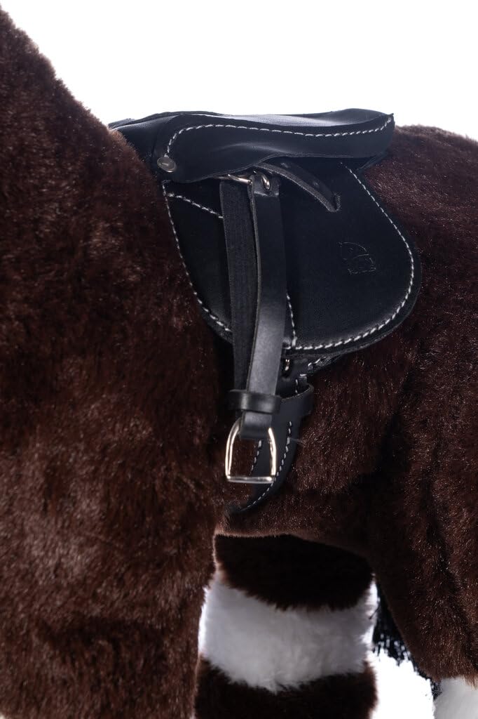 HKM Cuddle Pony Sattel Schwarz Einheitsgrösse