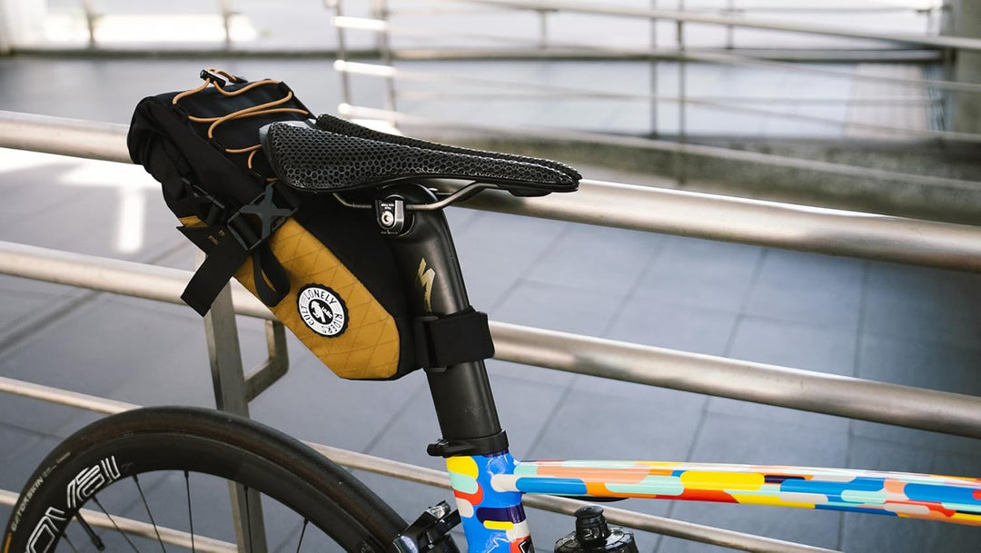 Fahrrad-Satteltasche mit grossem Fassungsvermögen von 5,8 l, wasserdicht, ultraleicht, MTB, Gravel S
