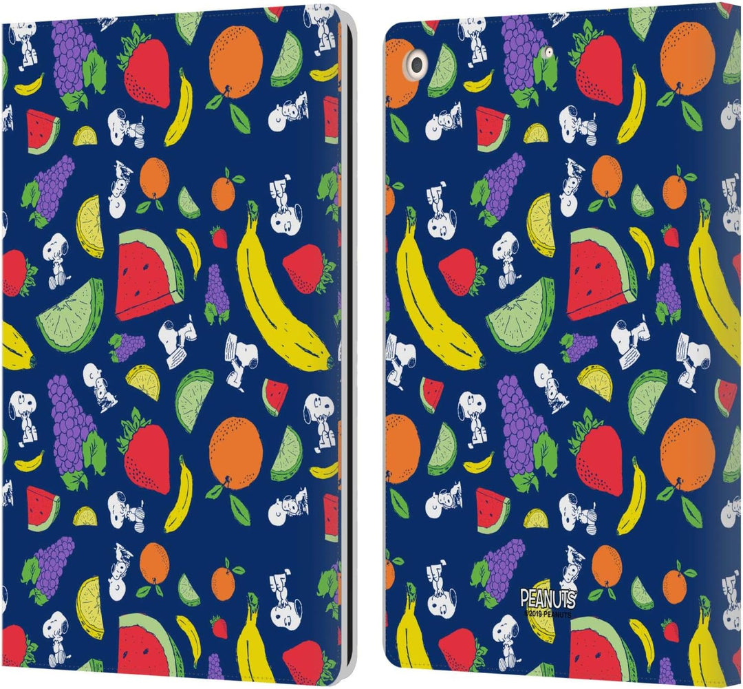 Head Case Designs Offizielle Peanuts Fruechte und Snoopy Naturgemaess Suess Leder Brieftaschen Handy