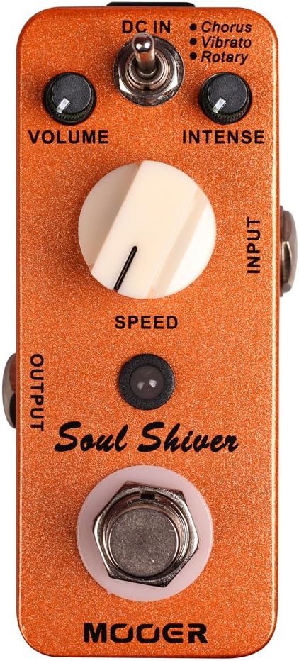 Mooer Soul Shiver - Chorus/Vibrato/Vibe Pedal Soul Shiver Multi-Modulation, Soul Shiver Multi-Modula