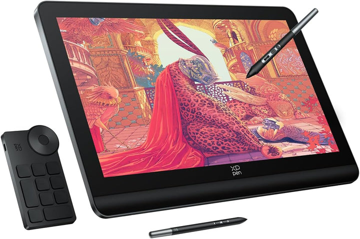 XPPen Artist Pro 19 (Gen 2) 4K Grafikdisplay, 156% sRGB Zeichnentablett, 18,4-Zoll-Bildschirm mit 16
