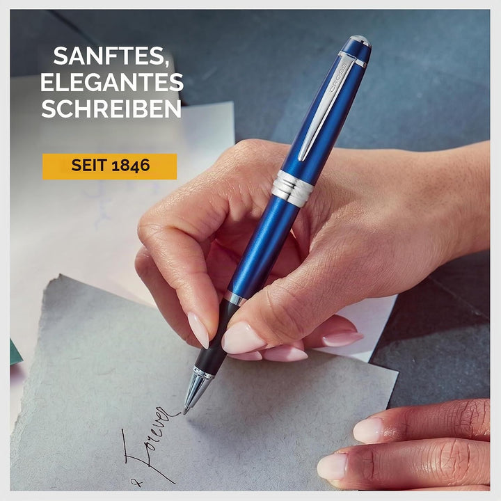 Cross Bailey Rollerball Selectip Pen (Schreibfarbe schwarz, Strichstärke M, in Premium Geschenkbox)