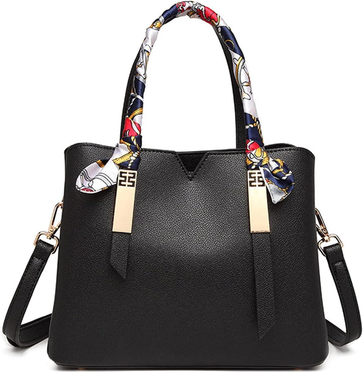 PORRASSO Damen Handtasche Mode Henkeltasche Schultertasche Wasserdicht Umhängetasche Beuteltasche To