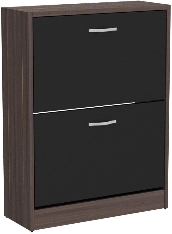 Home Discount 2 Schublade Schrank Schuhschrank Schuhregal Organizer Pull Down Möbel aus Holz Holz Ei