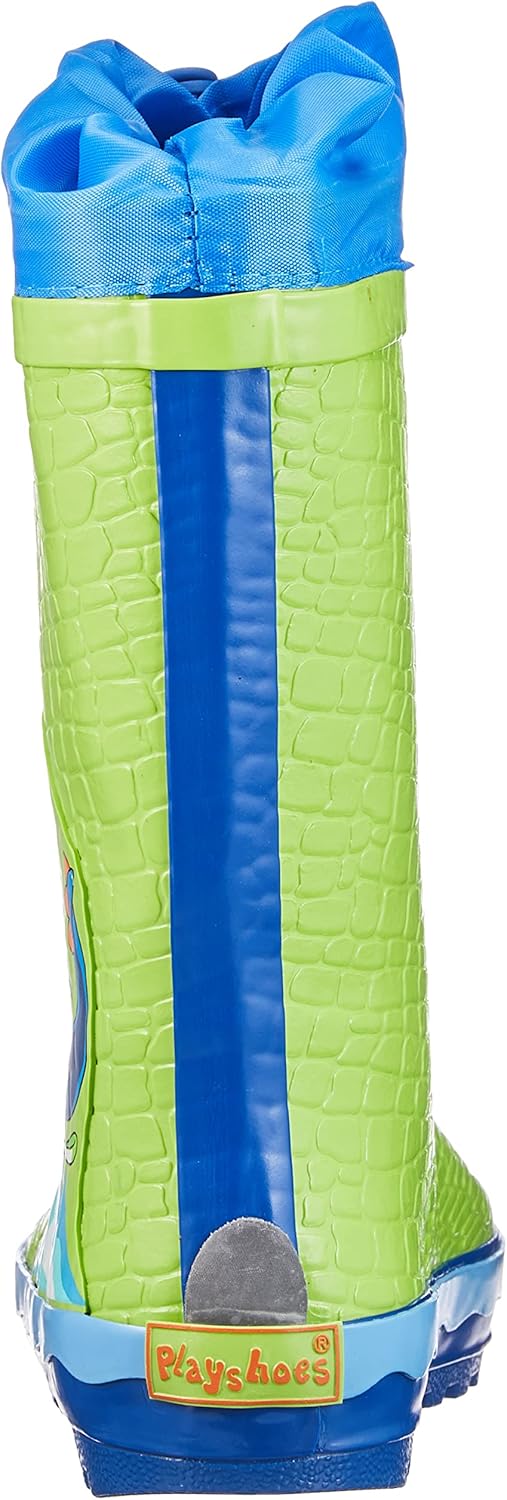 Playshoes Unisex Kinder Gummistiefel Zugband Regenstiefel