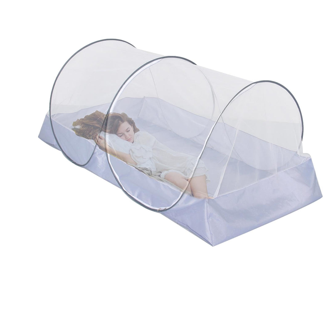 Faltbares Moskitonetz Für Einzelbett, Moskitonetz Bett, Pop-up Moskitonetz Bett Für Camping Parks Hi