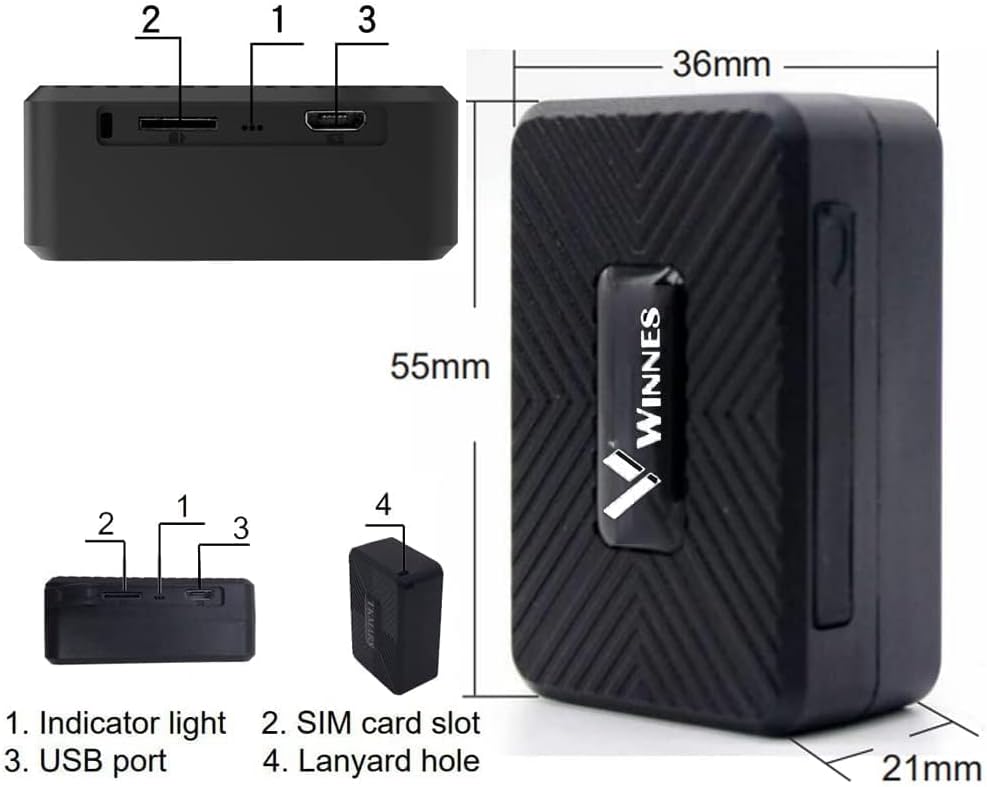 Mini Tracker GPS Tracker Ohne ABO Echtzeit GPS Tracker Kinder Auto LKW Fahrrad Senioren Motorräder K