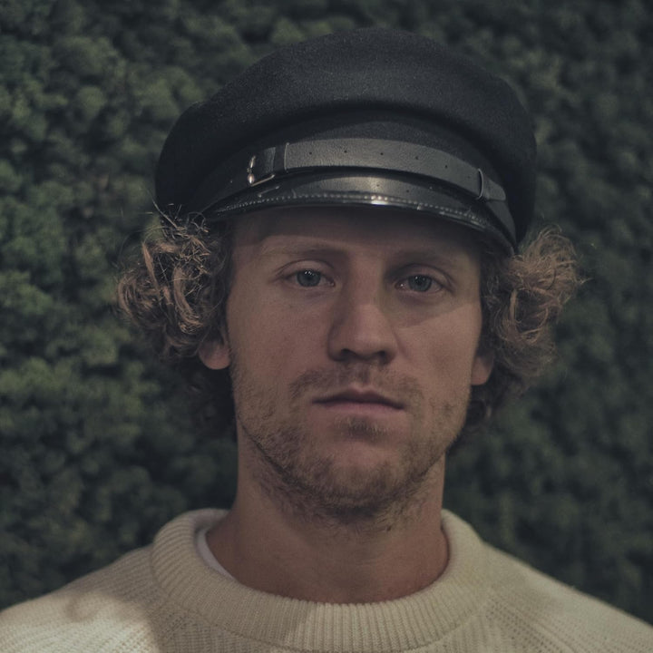 Sterkowski Maciejowka Model 1 Mütze | Wolle Schirmmütze für Herren und Frauen | Elegant Breton Mütze