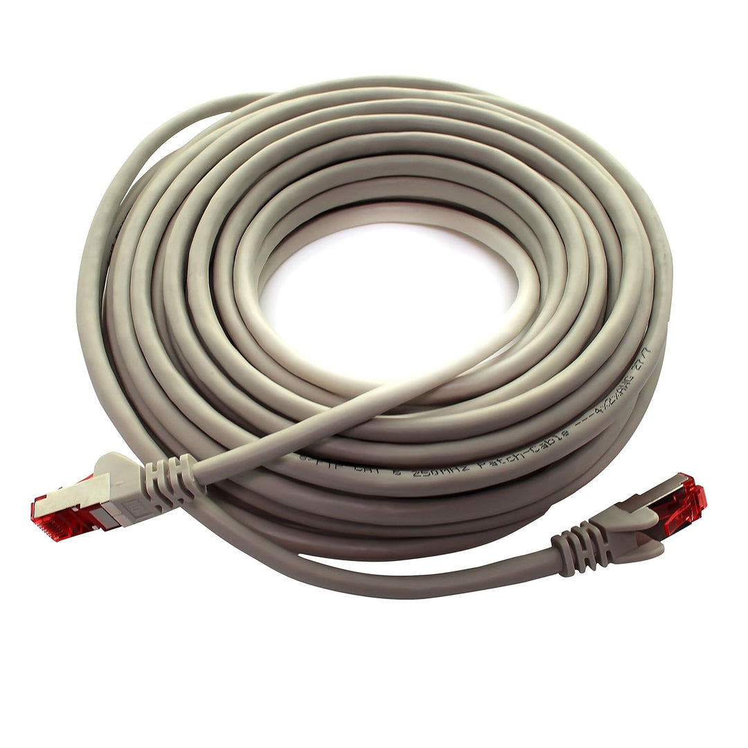 1aTTack.de - 10x 3m CAT6 Patchkabel S/FTP PIMF Schirmung CAT.6 RJ45 Netzwerkkabel Ethernetkabel DSL