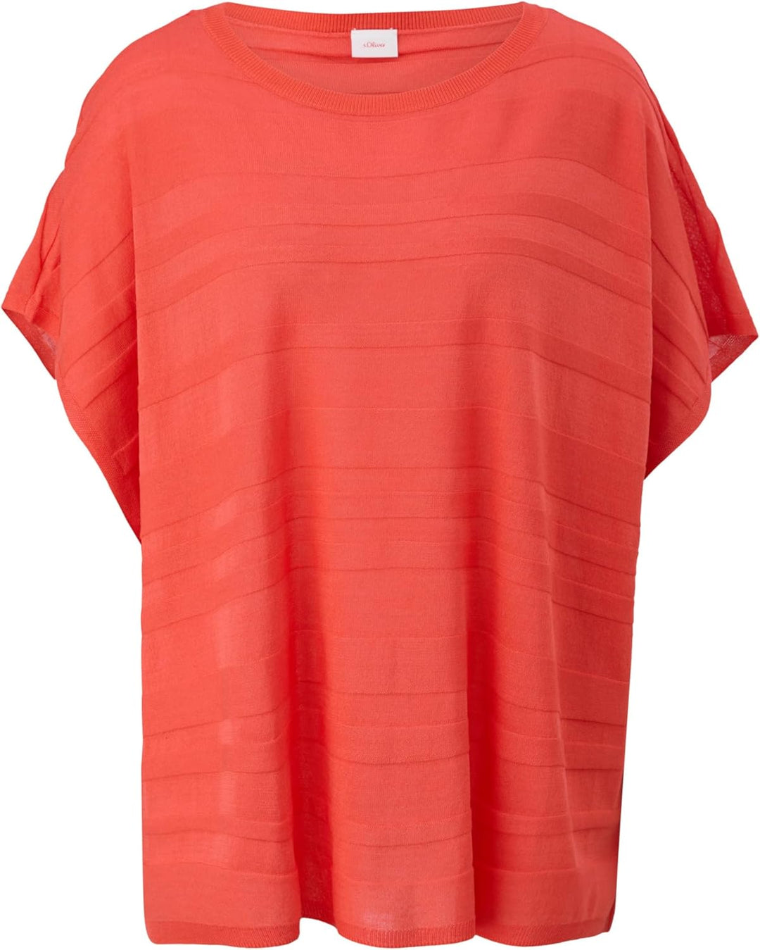 s.Oliver Damen Poncho Einheitsgrösse 2590_orange, Einheitsgrösse 2590_orange