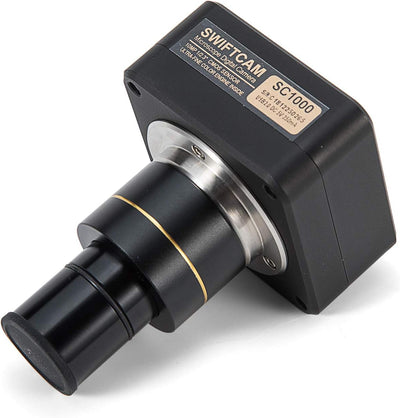 Swiftcam 10 Megapixel Kamera für Mikroskope, mit Reduzierobjektiv, Kalibrierungsset, Eyetube-Adapter