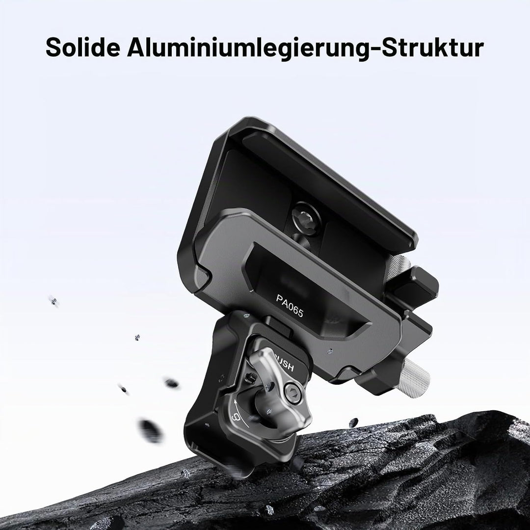 NEEWER SSD Halterung 40-65mm, Schnellverschluss, SSD Halter mit Kabelklemme, kompatibel mit SmallRig