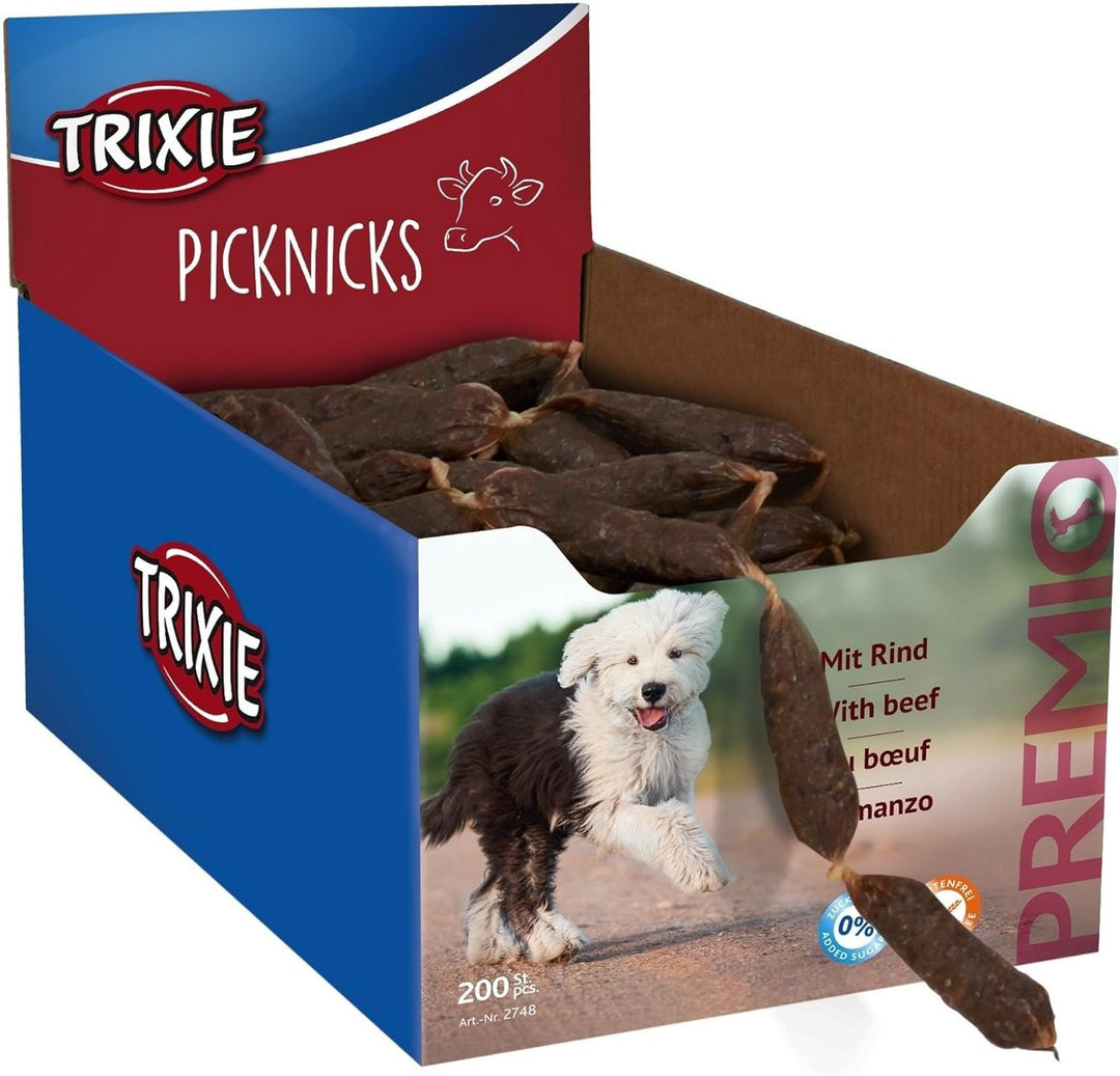 Trixie Premio Picknicks Würste 8 cm - 200 Stück, Sorte: Lamm