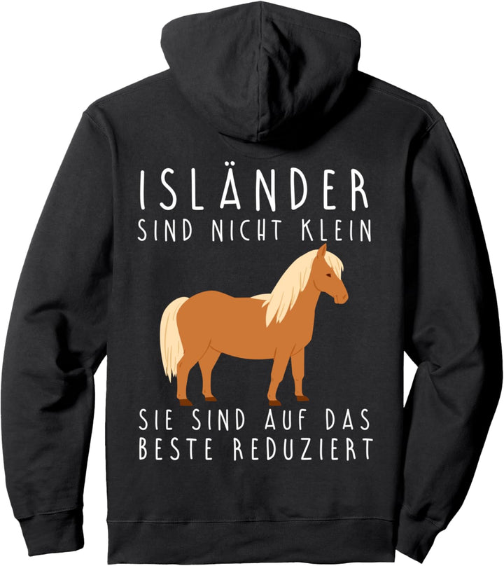 Islandpferd Isländer Island Pony Auf das beste reduziert Pullover Hoodie
