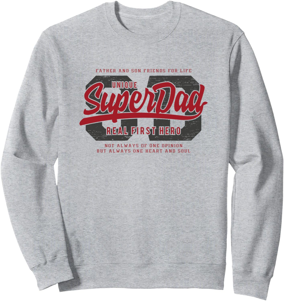 SuperDad - Vater und Sohn Sweatshirt