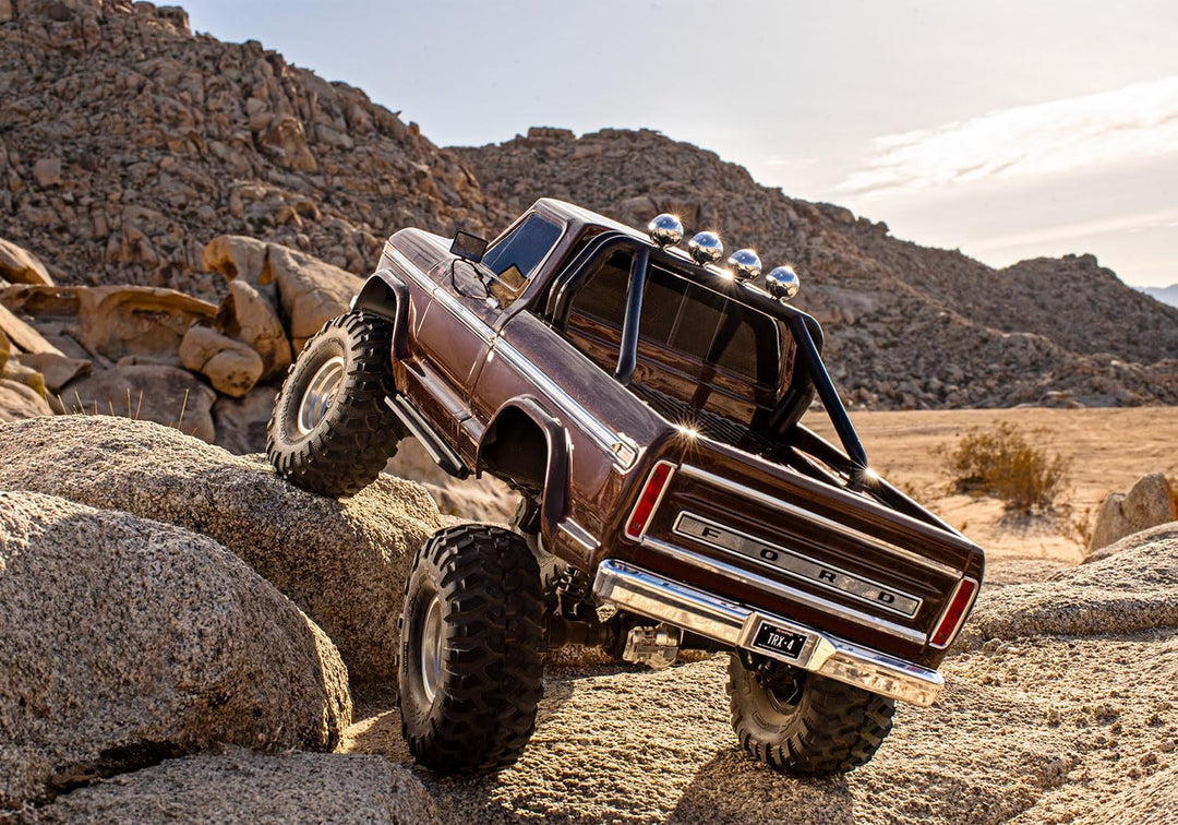 TRAXXAS Crawler TRX-4 RTR 79 Ford F150 braun 1/10 Brushed ohne Akku/Lader 4WD High-Trail