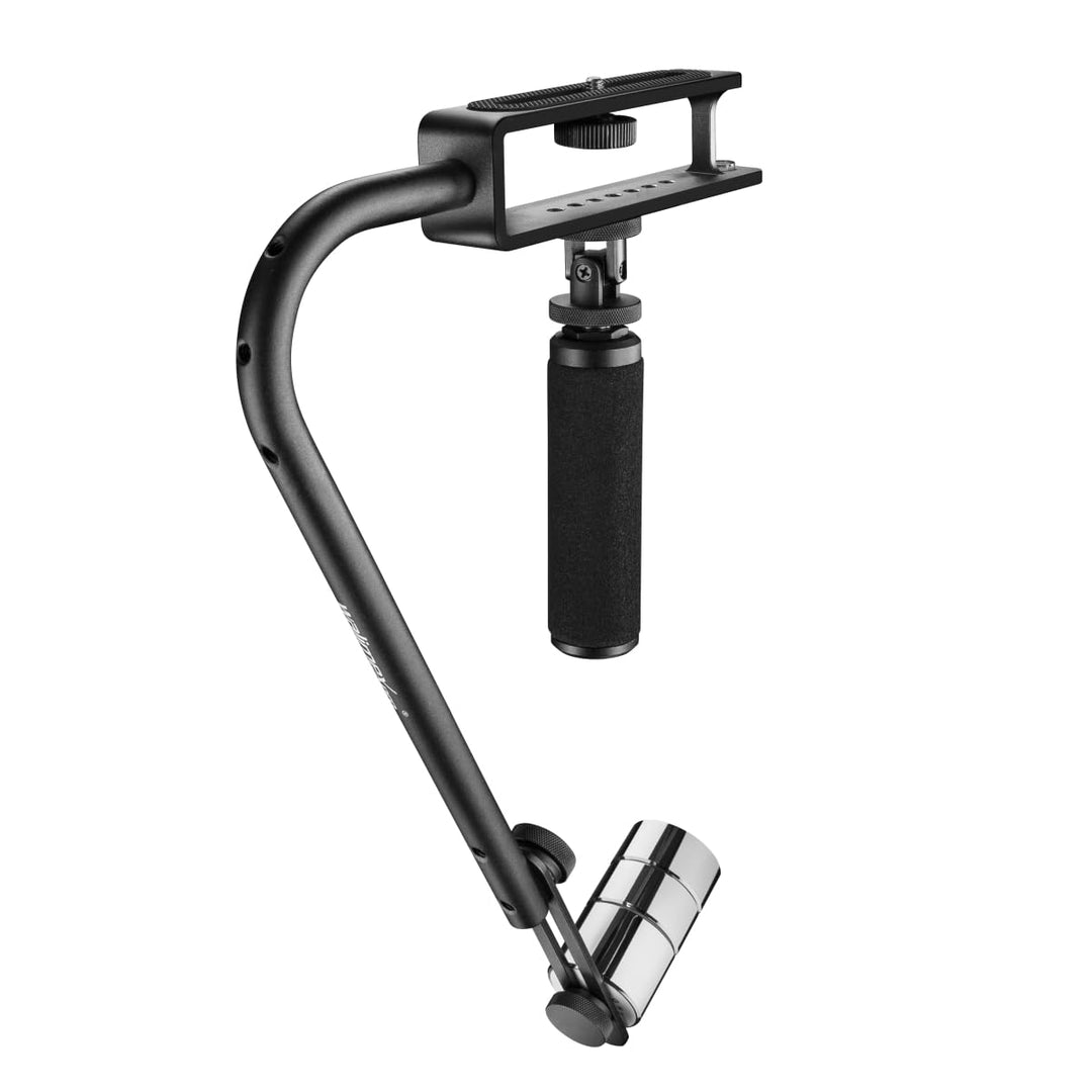 Walimex Pro Easy Balance Four Schwebestativ mit Gegengewicht für leichte Systemkamera, Camcorder und