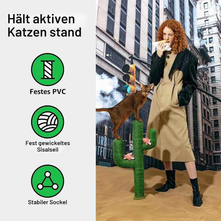 VETRESKA Katzenkratzbaum, Hoher Katzenkratzbaum Für Indoor-Katzen, Katzenbaumturm, Extra Grosser lan
