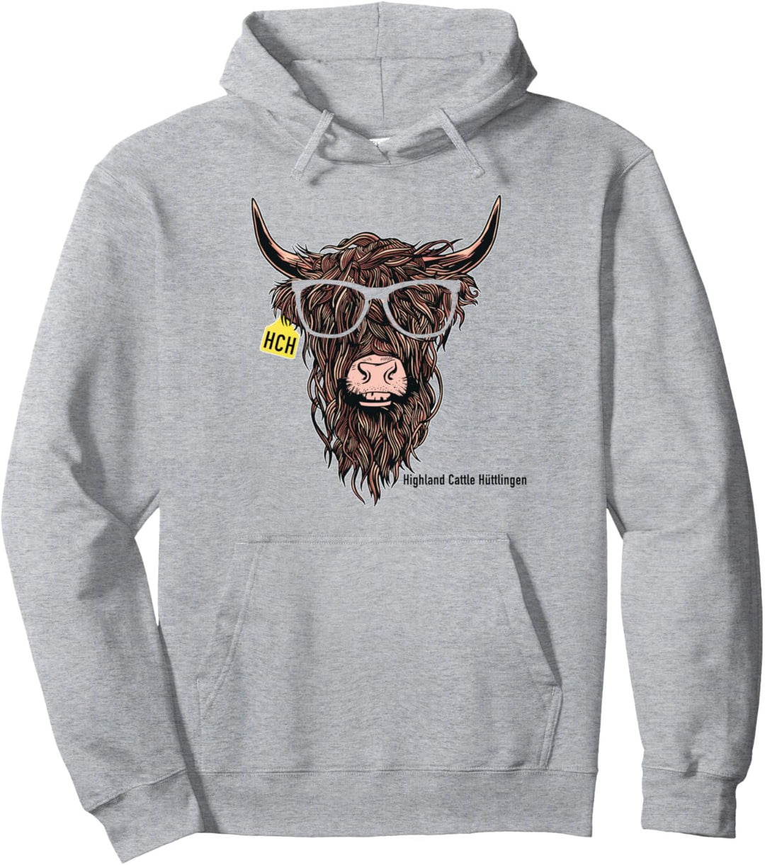 Hochlandrinder aus Hüttlingen | HCH | Ostalb Pullover Hoodie
