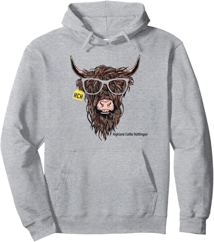 Hochlandrinder aus Hüttlingen | HCH | Ostalb Pullover Hoodie