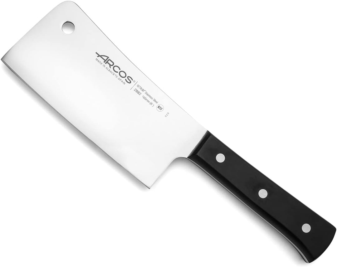 Arcos 288200 Serie Universal - Hackmesser - Klinge Nitrum Edelstahl 160 mm - HandGriff Polyoxymethyl