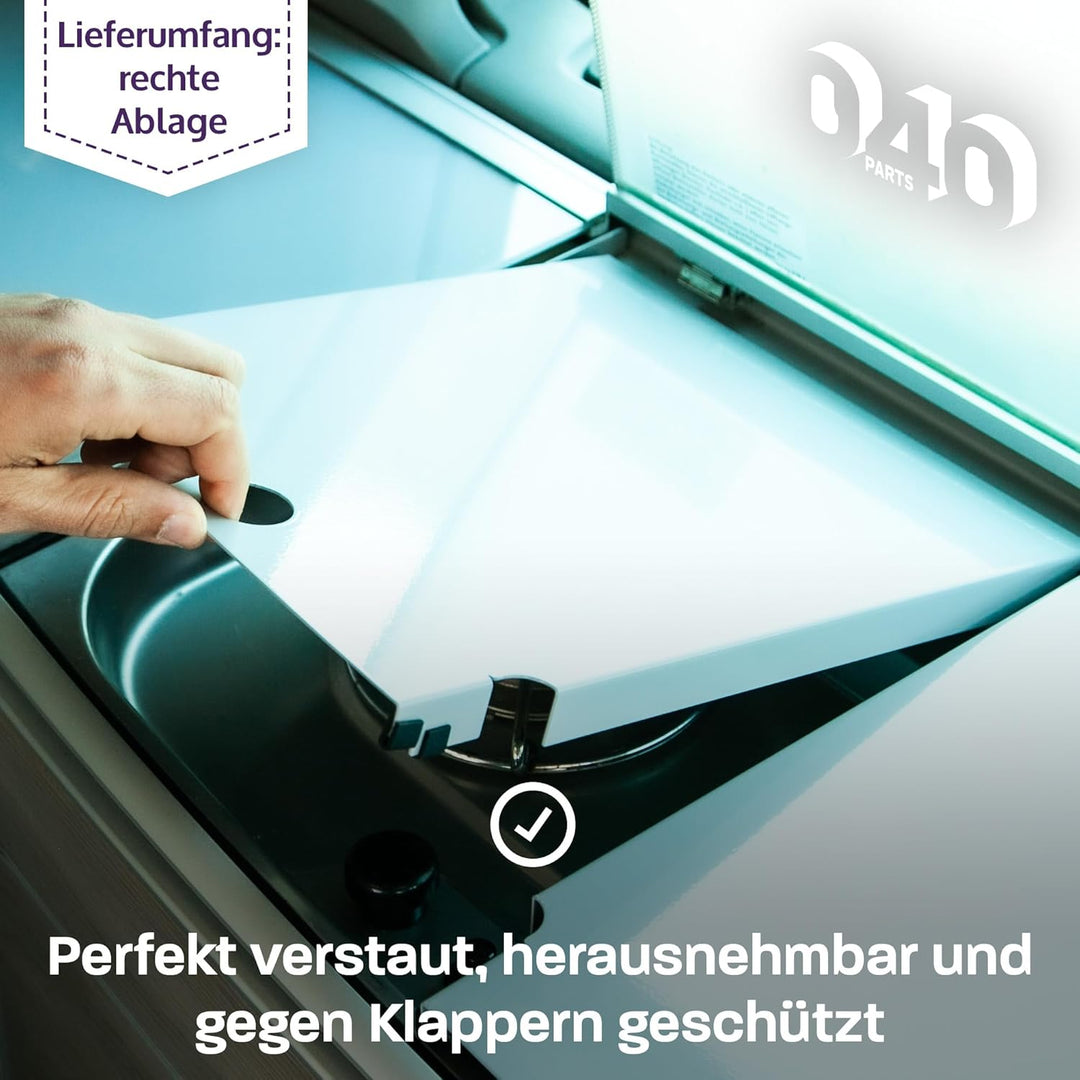 Herdeinlage rechts für VW T5 T6 T6.1 California passgenau für rechte Ablagefläche, Rechts