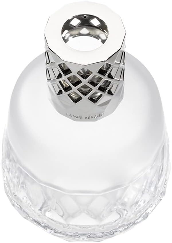 LAMPE BERGER Clarity GIVREE Flacon, Glas, weiss, 380 ml, Weiss