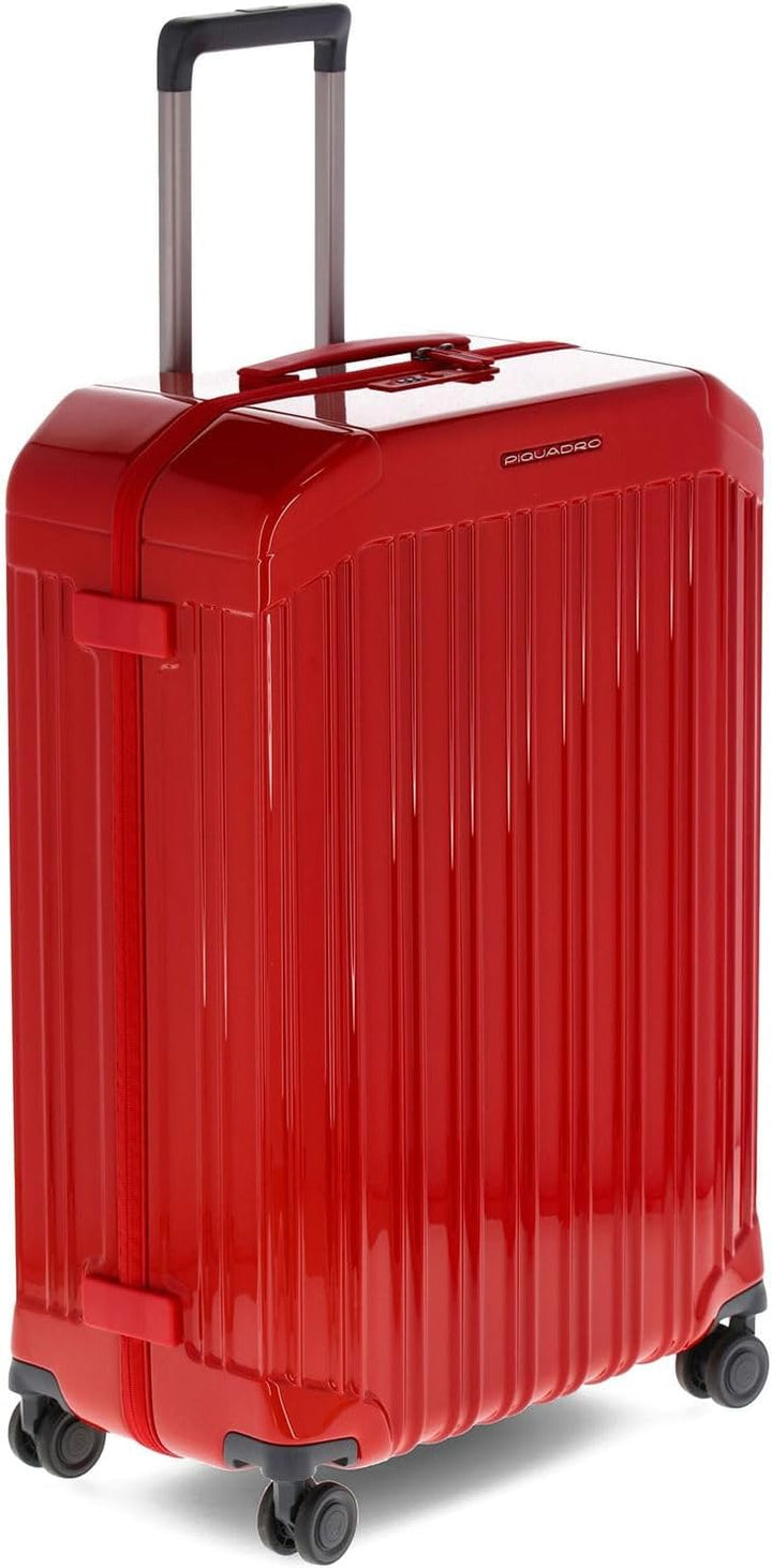 Trolley PIQUADRO PQ-Light Policarbonato Rosa- BV4427PQL-R, Rot