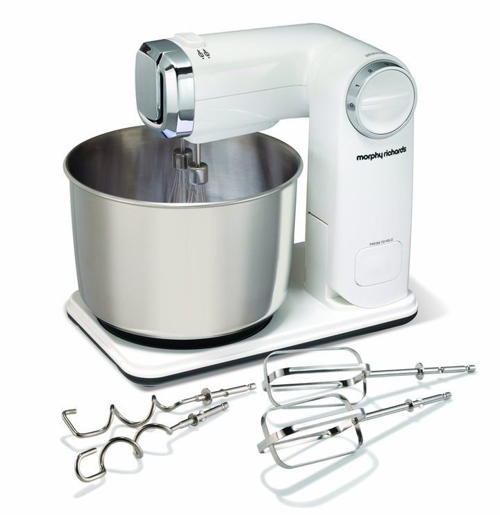 Morphy Richards 48992 Faltbare Küchenmaschine, weiss, Weiß