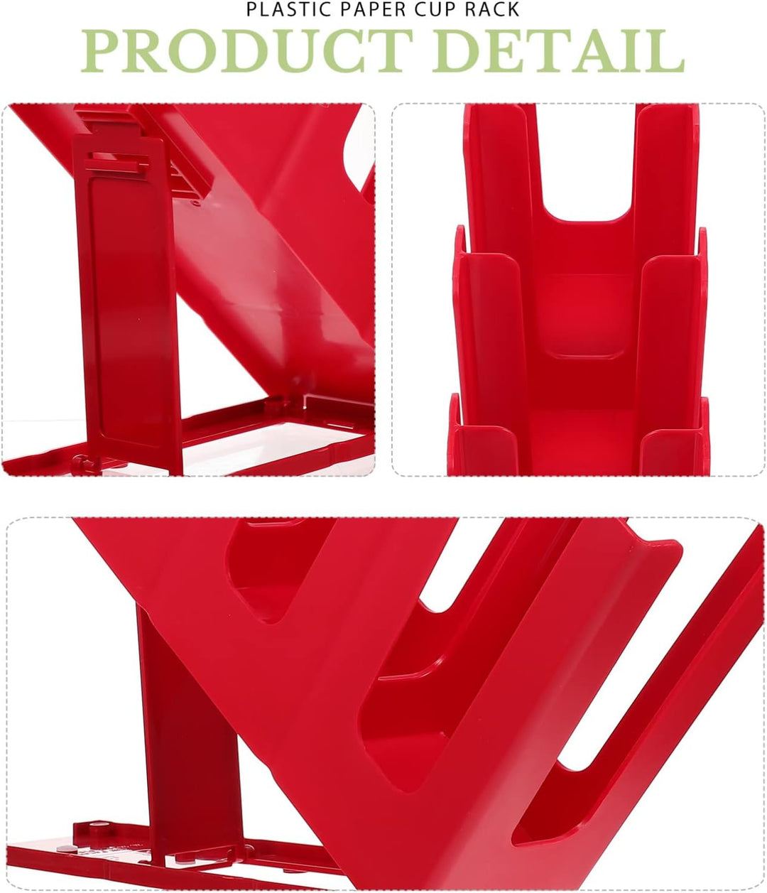 Housoutil Einwegbecher Spender Pappbecher Halter Stehende Becherspender Getränkespender Tassenspende