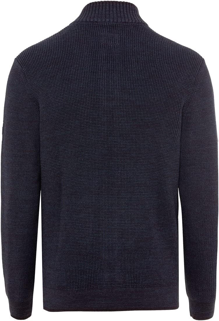 camel active Herren Strickjacke 3XL Indigo, 3XL Indigo