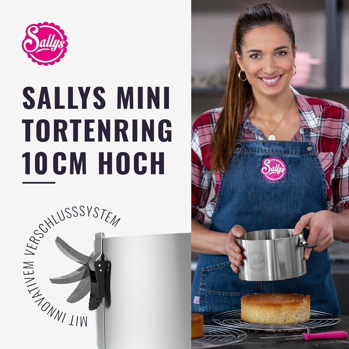 Sallys Backform Backring Tortenring rund rechteckig eckig verschiedene Grössen und Formen (Tortenrin