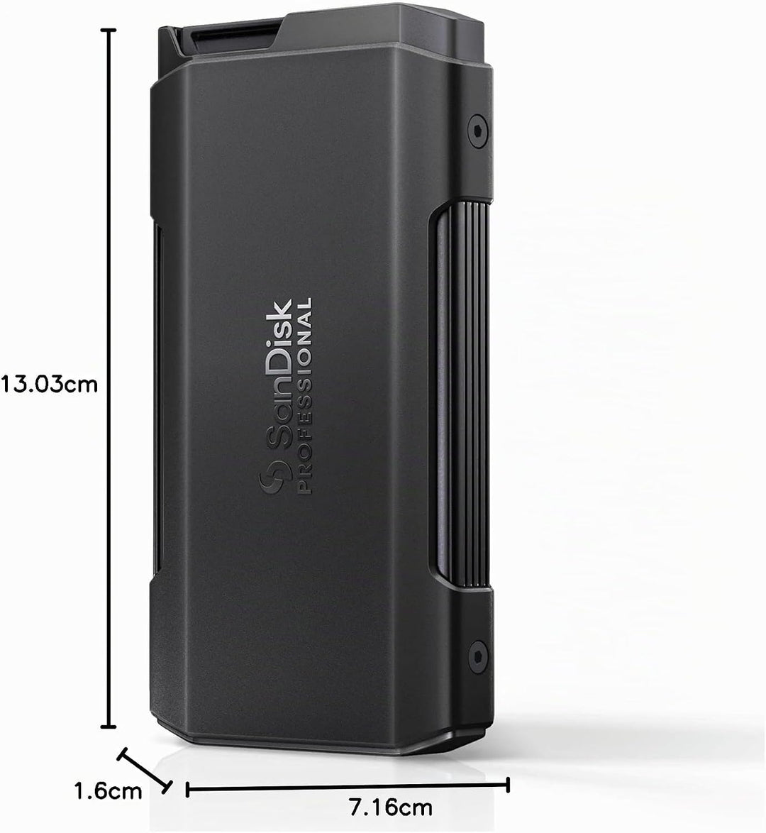 SanDisk PROFESSIONAL PRO-BLADE TRANSPORT 4 TB (mobile Premium-SSD für schnelle, modulare Workflows,