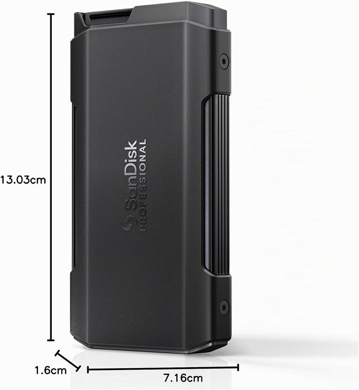 SanDisk PROFESSIONAL PRO-BLADE TRANSPORT 4 TB (mobile Premium-SSD für schnelle, modulare Workflows,